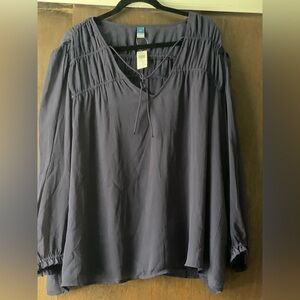 Elegant Black Women's Top